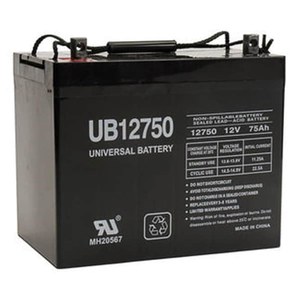 Upg Ub12750 - Group 24 Sealed Lead Acid Battery UP392656 - main